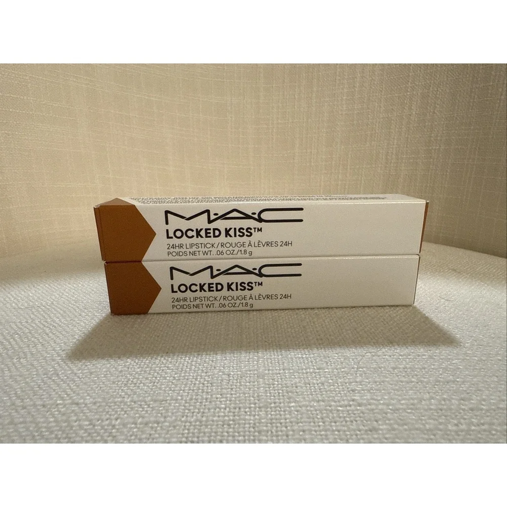 2-MAC Lipstick LOCKED KISS 24HR Lipstick, 98 Indulgent, .06oz/1.8g, New In Box‎